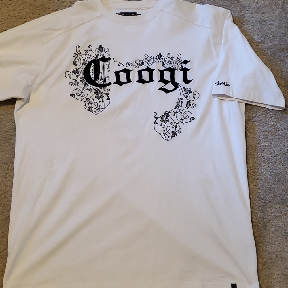 Coogi Crew Neck Tee Shirt